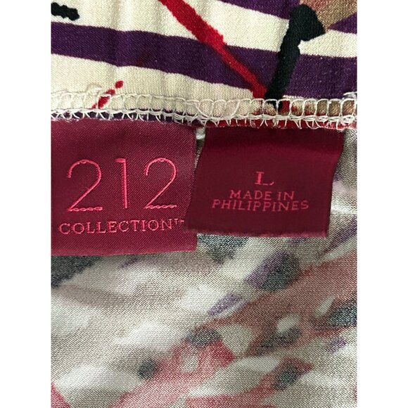 212 Collection multicolor skirt Size Large - Picture 5 of 6